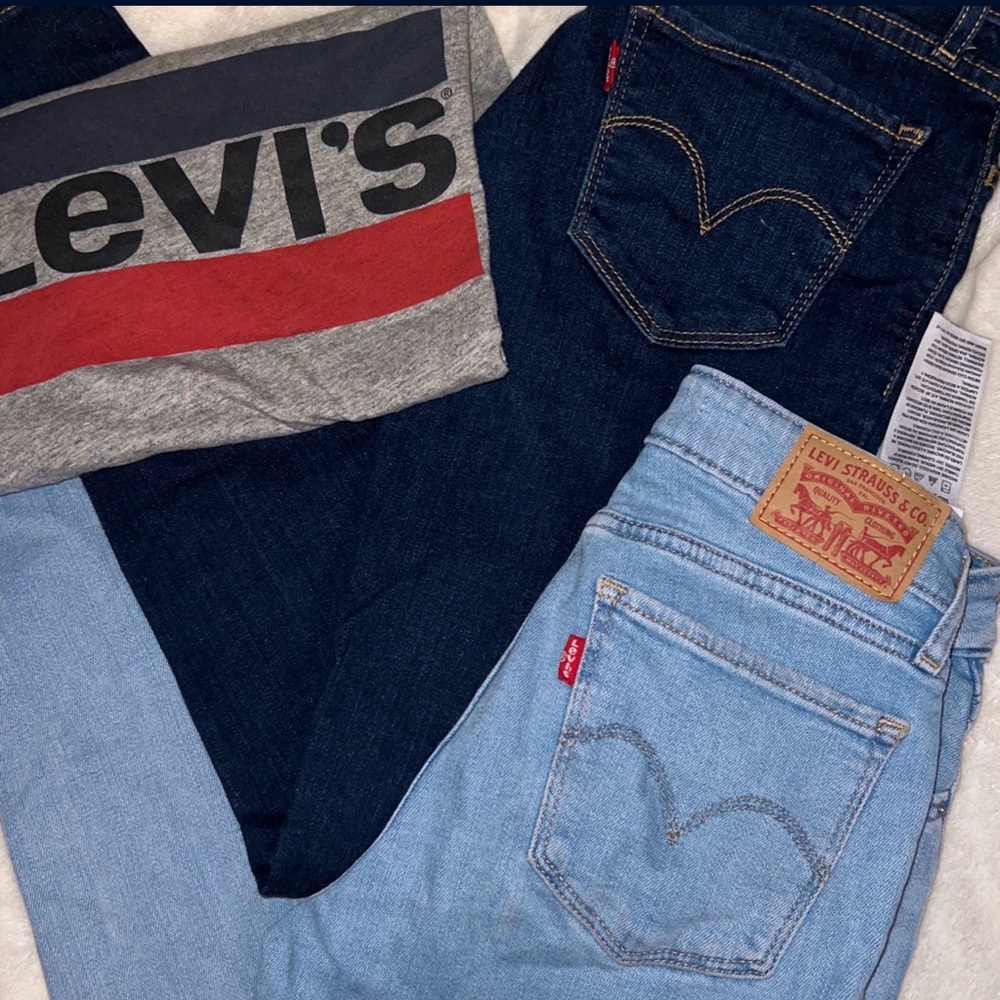 Levi’s jeans & Levi’s shirt